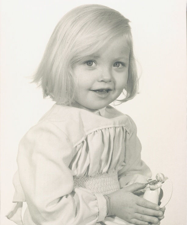 Anja Josten als Kind